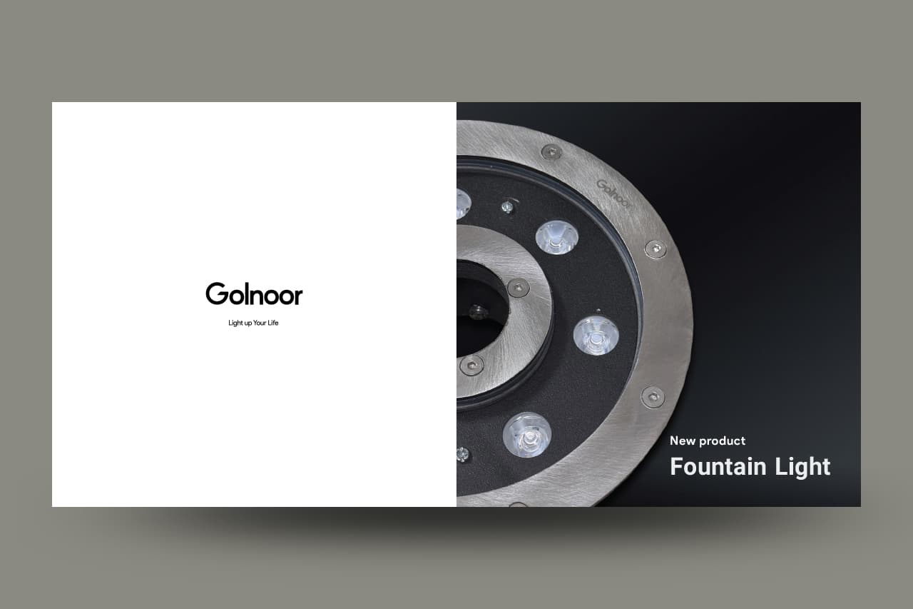 کاتالوگ چراغ آب نمای صدف