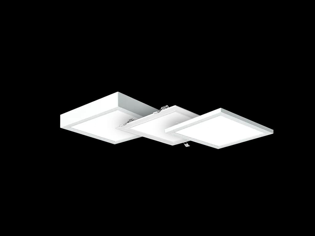 چراغ‌های پنلی جهت روشنایی داخلی با قابلیت نصب توکار و روکار